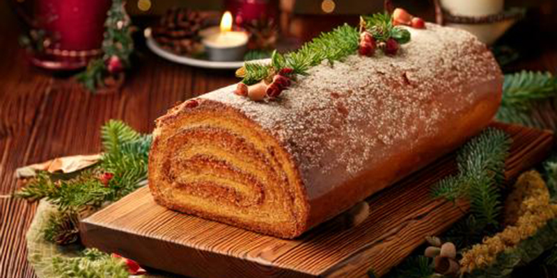 La bûche de Noël à Guignen